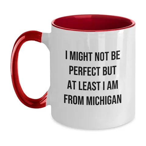 Accent mug for Michigan